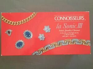 Connoisseurs La Sonic 111 Ultra Sonic Jewelry Cleaner New In Box Open Box